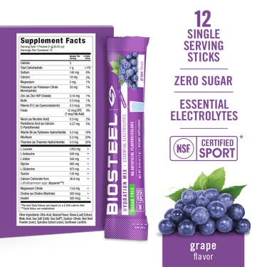 HYDRATION MIX / Grape - 12 Servings